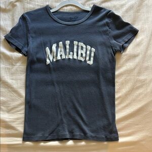 PacSun Navy Blue 'Malibu' Tee